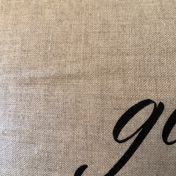 Good Morning Gorgeous/Good Night Gorgeous Reversible Pillow - Picture 3 of 3